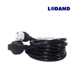 Kabel Power C15 Putih Hitam-2